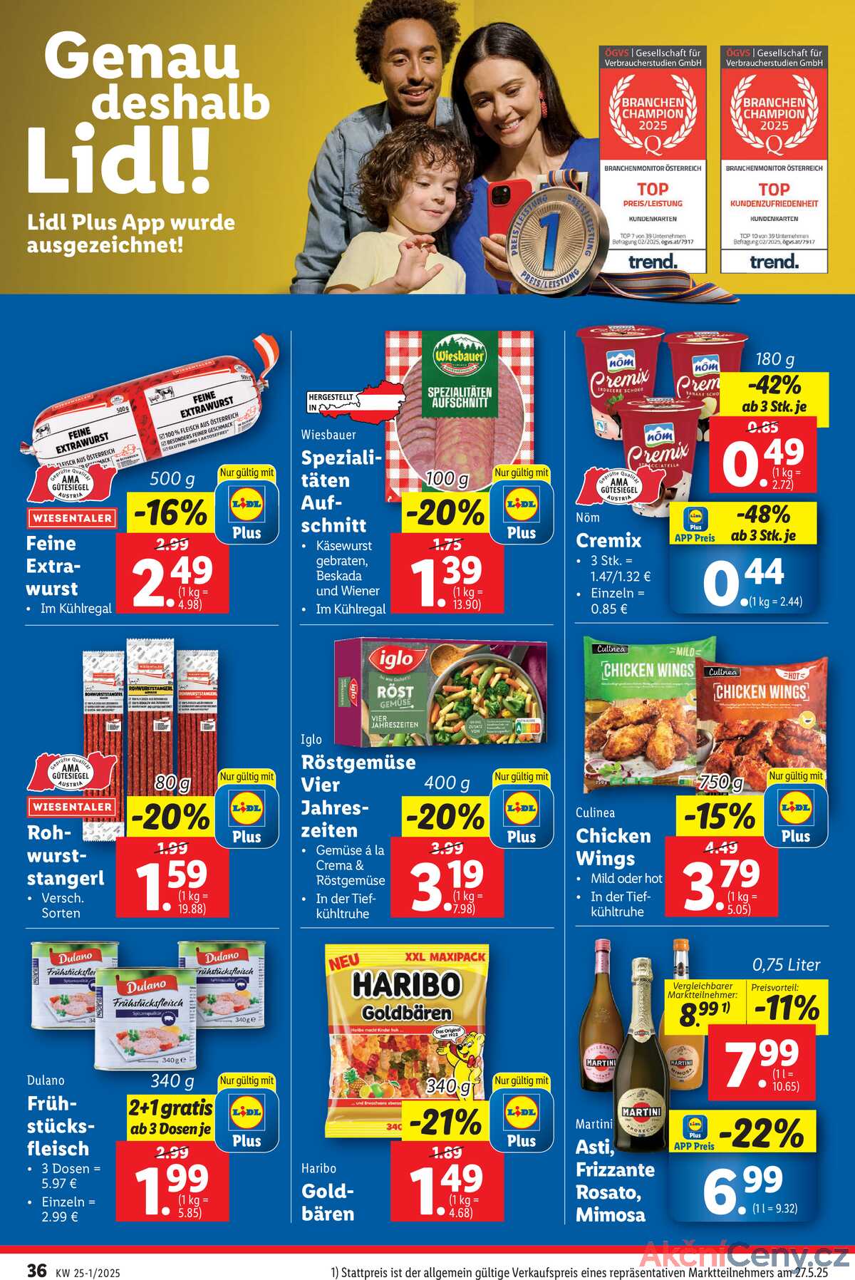 Leták Lidl Rakousko 12.6.-17.6.2025 strana 42