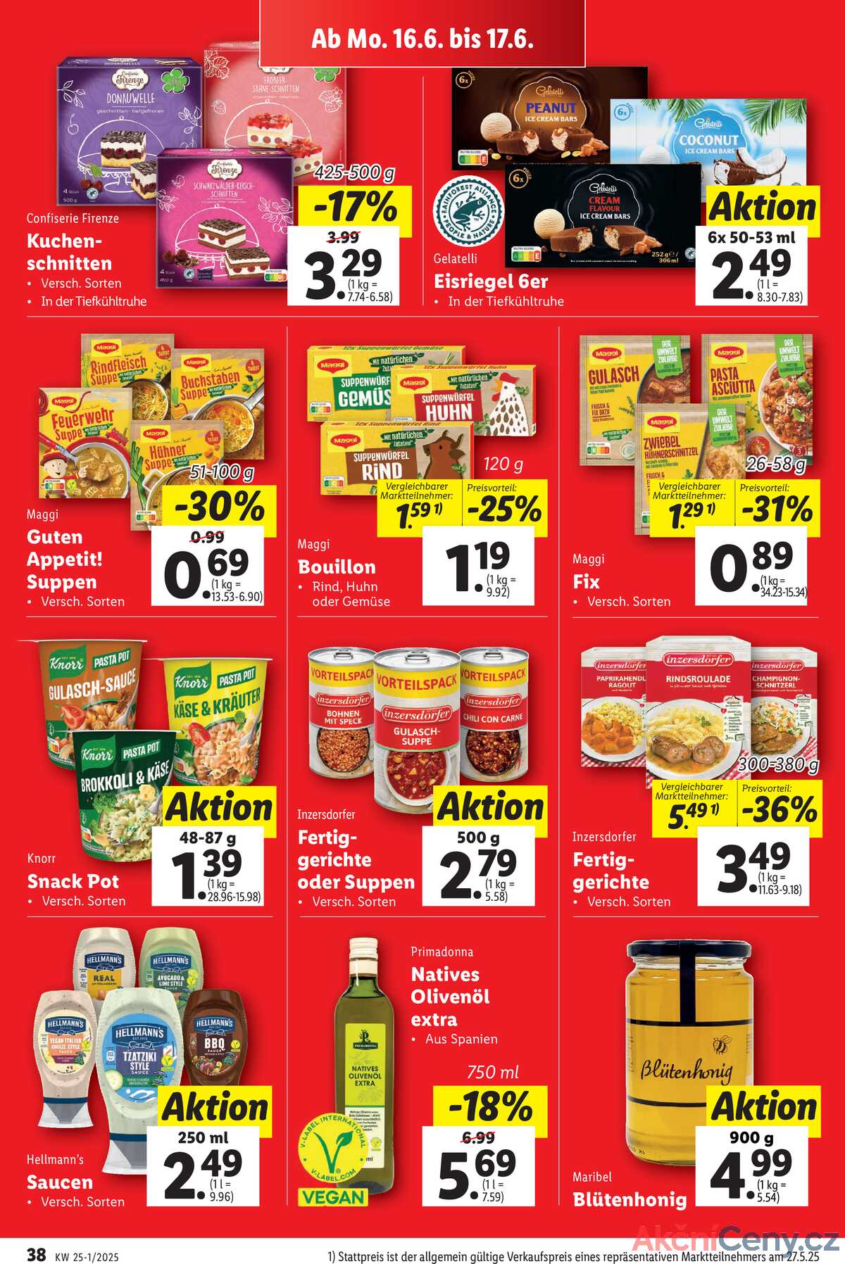 Leták Lidl Rakousko 12.6.-17.6.2025 strana 44