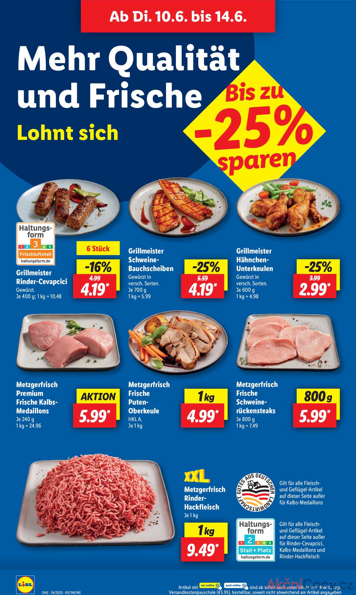 Leták Lidl Německo 10.6.-14.6.2025 strana 6