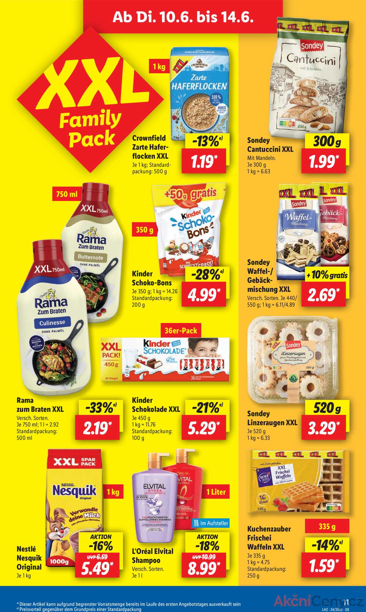 Leták Lidl Německo 10.6.-14.6.2025 strana 13
