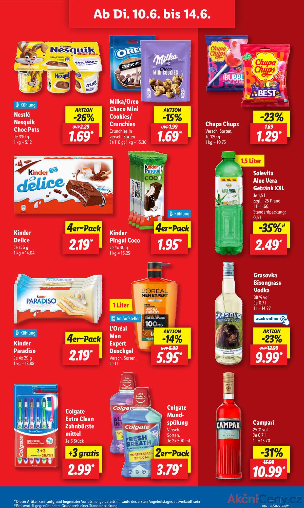Leták Lidl Německo 10.6.-14.6.2025 strana 15