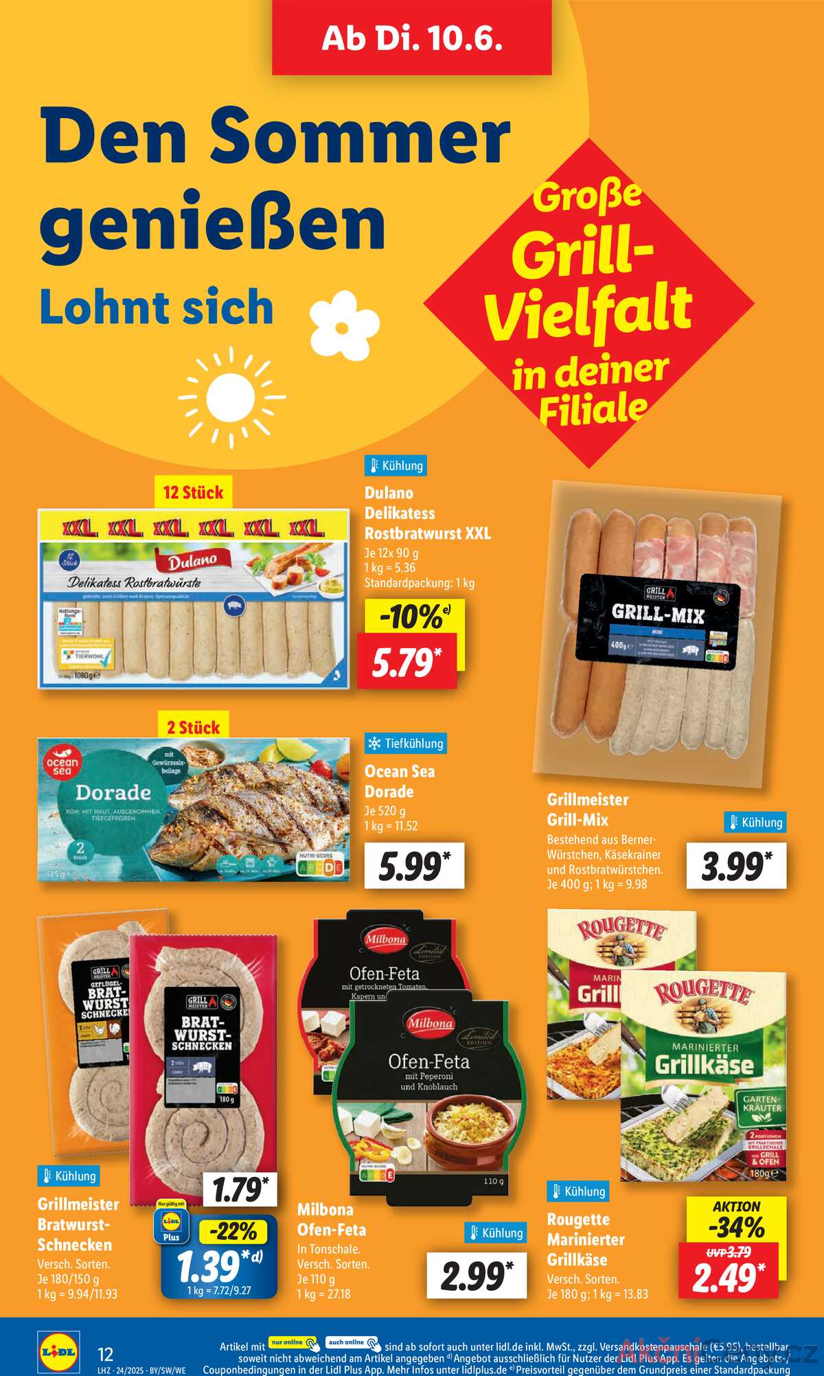 Leták Lidl Německo 10.6.-14.6.2025 strana 20