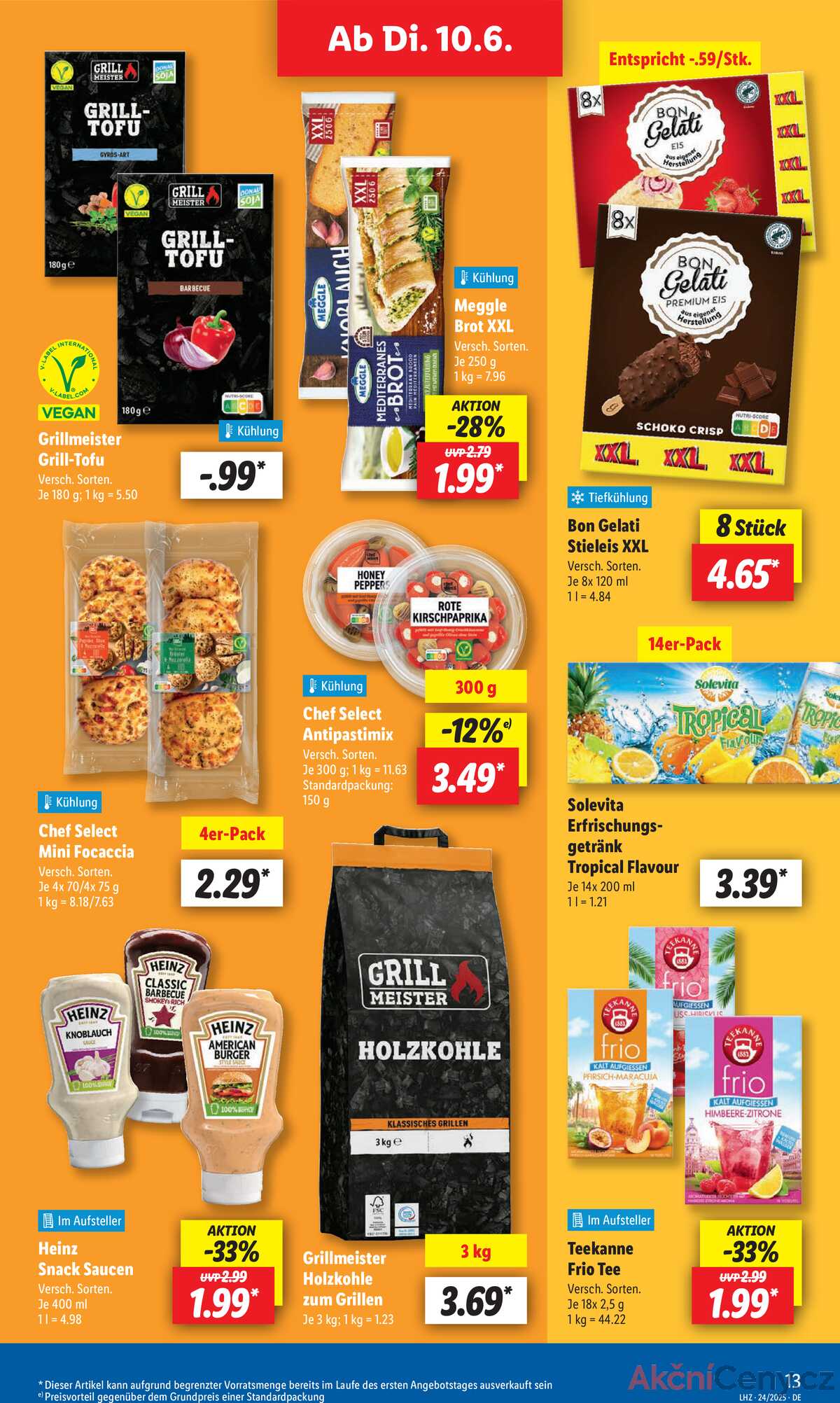 Leták Lidl Německo 10.6.-14.6.2025 strana 21