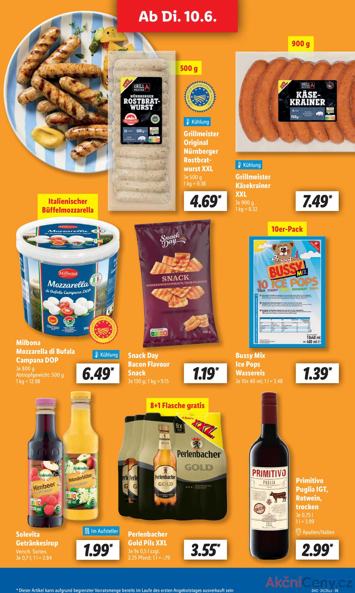 Leták Lidl Německo 10.6.-14.6.2025 strana 23