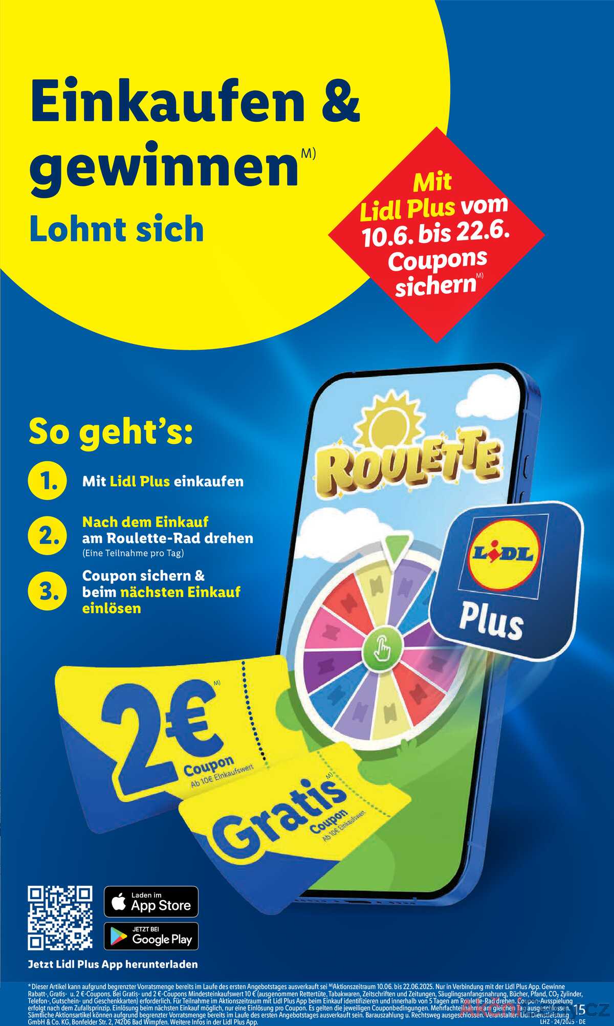 Leták Lidl Německo 10.6.-14.6.2025 strana 25