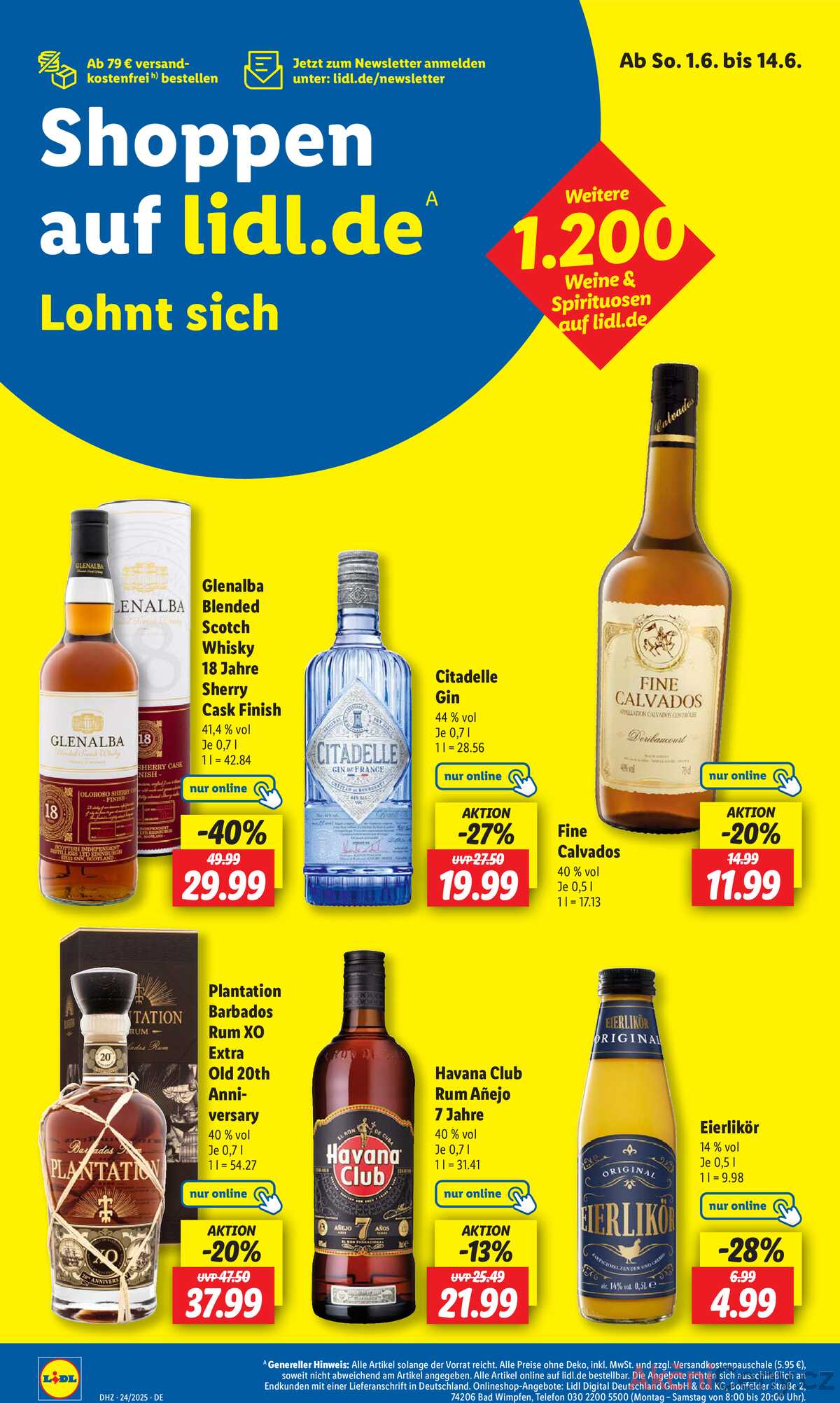 Leták Lidl Německo 10.6.-14.6.2025 strana 26