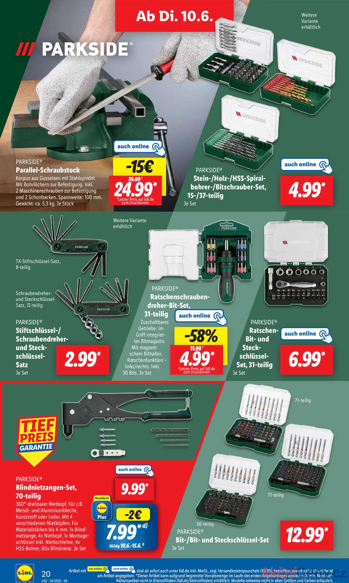 Leták Lidl Německo 10.6.-14.6.2025 strana 32