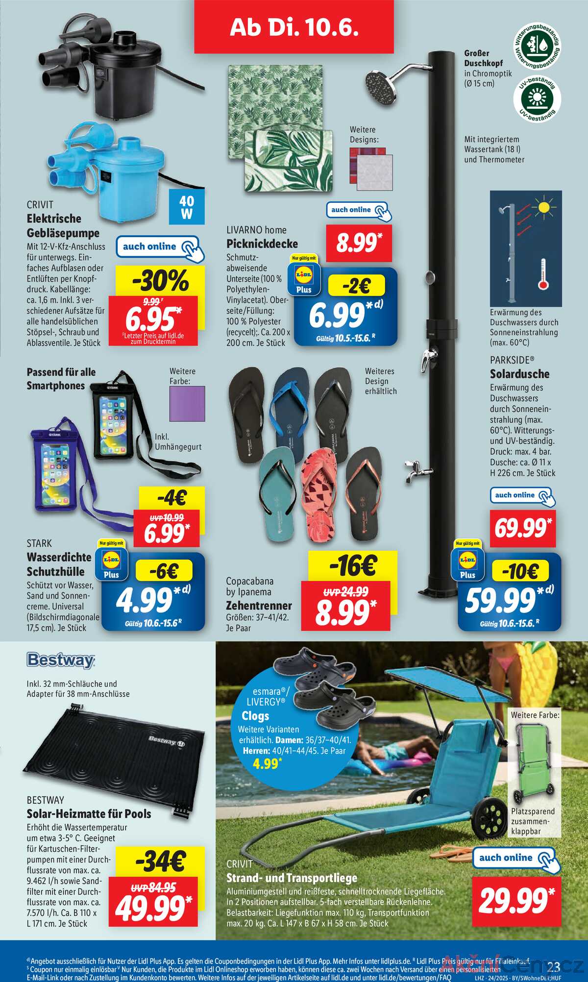 Leták Lidl Německo 10.6.-14.6.2025 strana 35