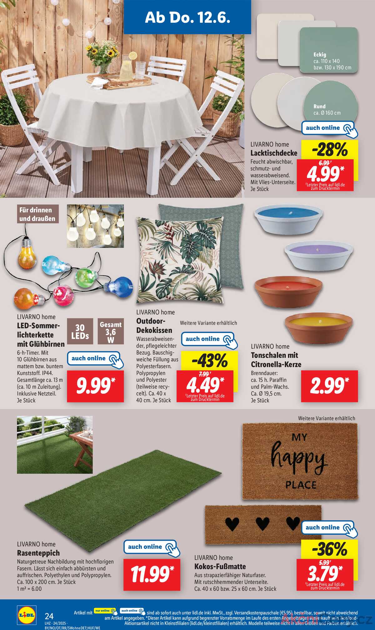 Leták Lidl Německo 10.6.-14.6.2025 strana 36