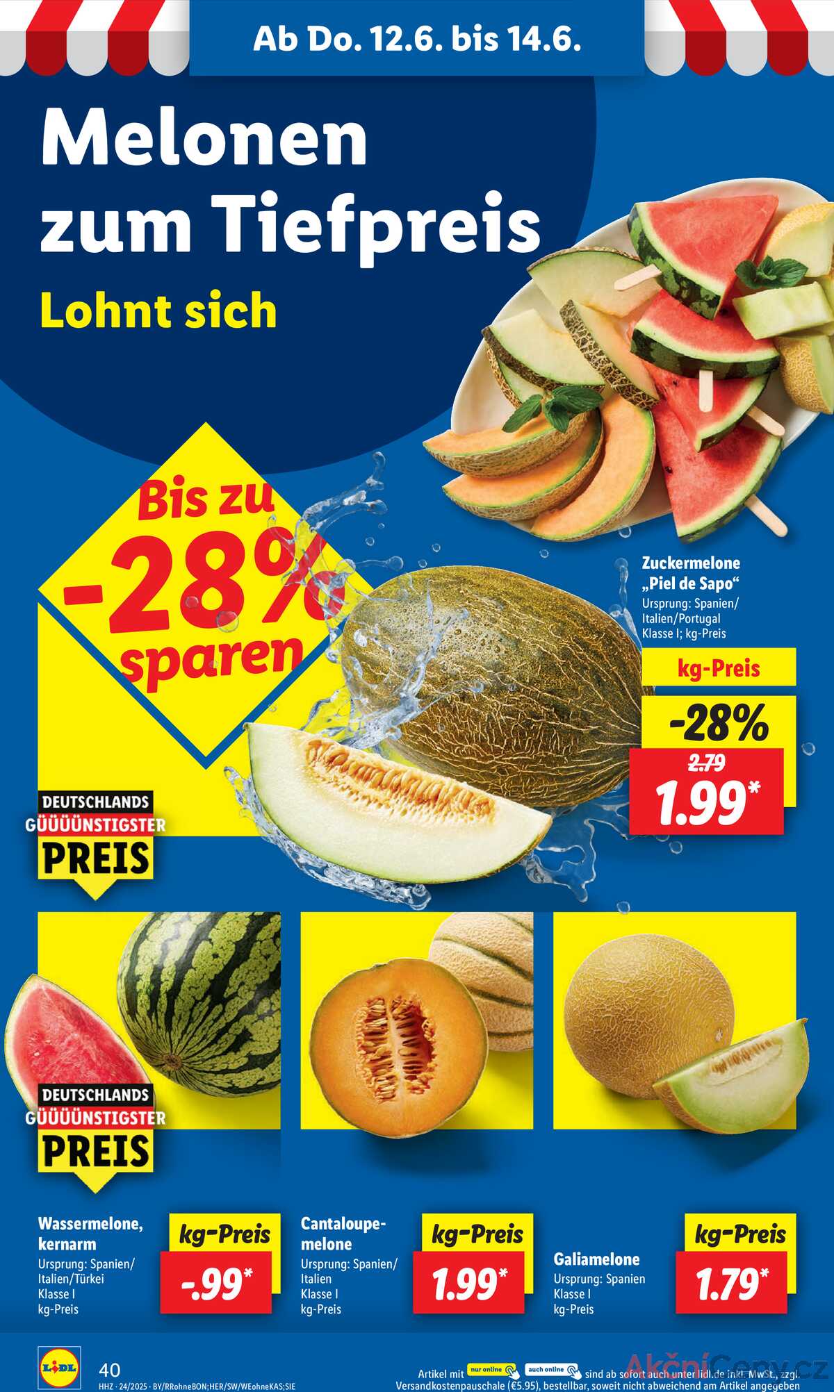 Leták Lidl Německo 10.6.-14.6.2025 strana 60