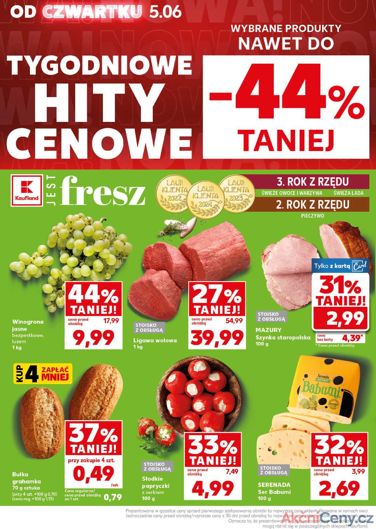 Leták Kaufland Polsko 9.6.-11.6.2025 - Silný start strana 6