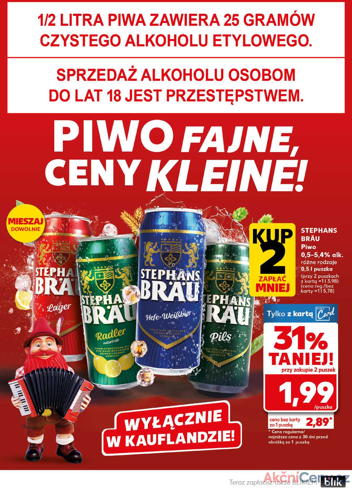 Leták Kaufland Polsko 9.6.-11.6.2025 - Silný start strana 8