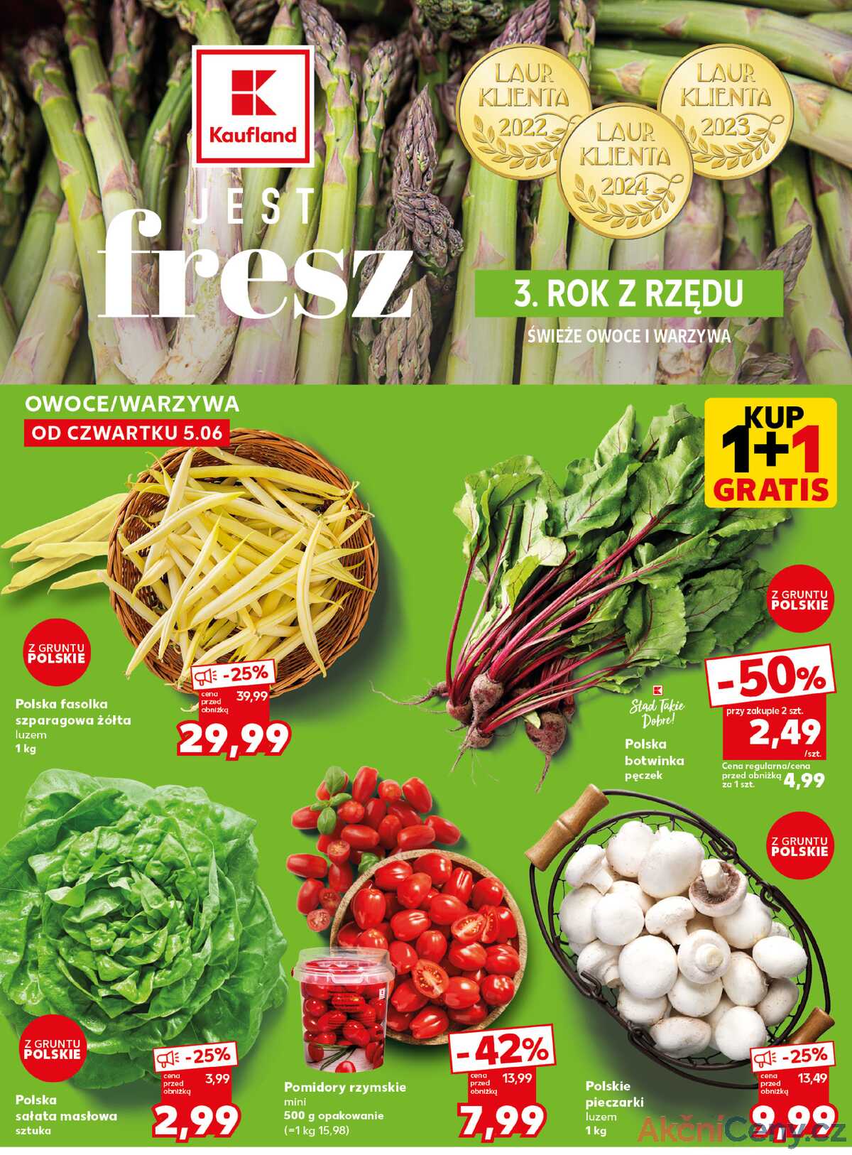 Leták Kaufland Polsko 9.6.-11.6.2025 - Silný start strana 10