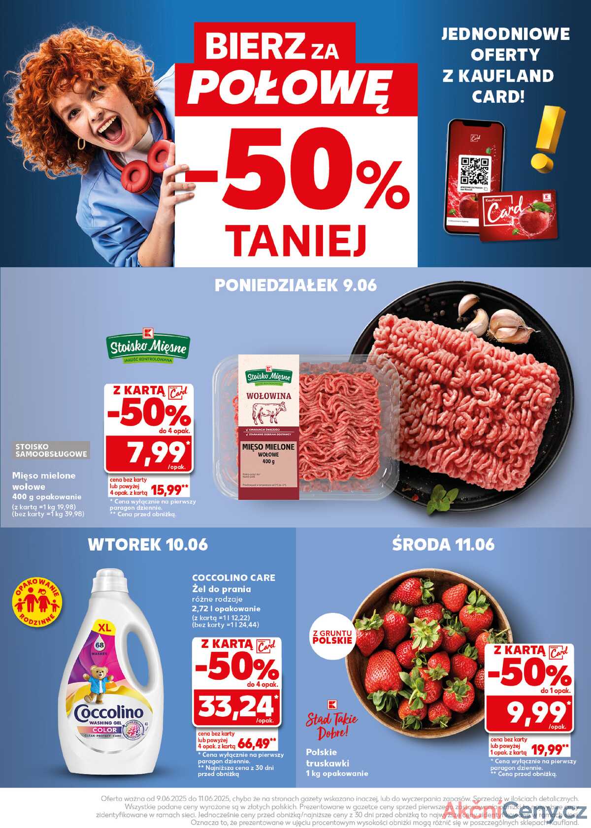Leták Kaufland Polsko 9.6.-11.6.2025 - Silný start strana 22