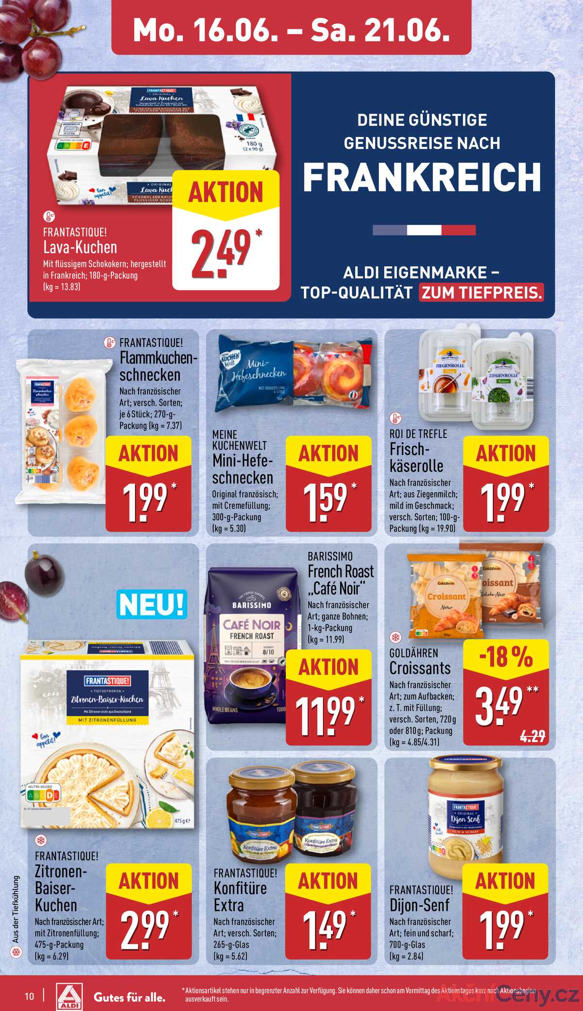 Leták ALDI Německo 16.6.-22.6.2025 strana 10