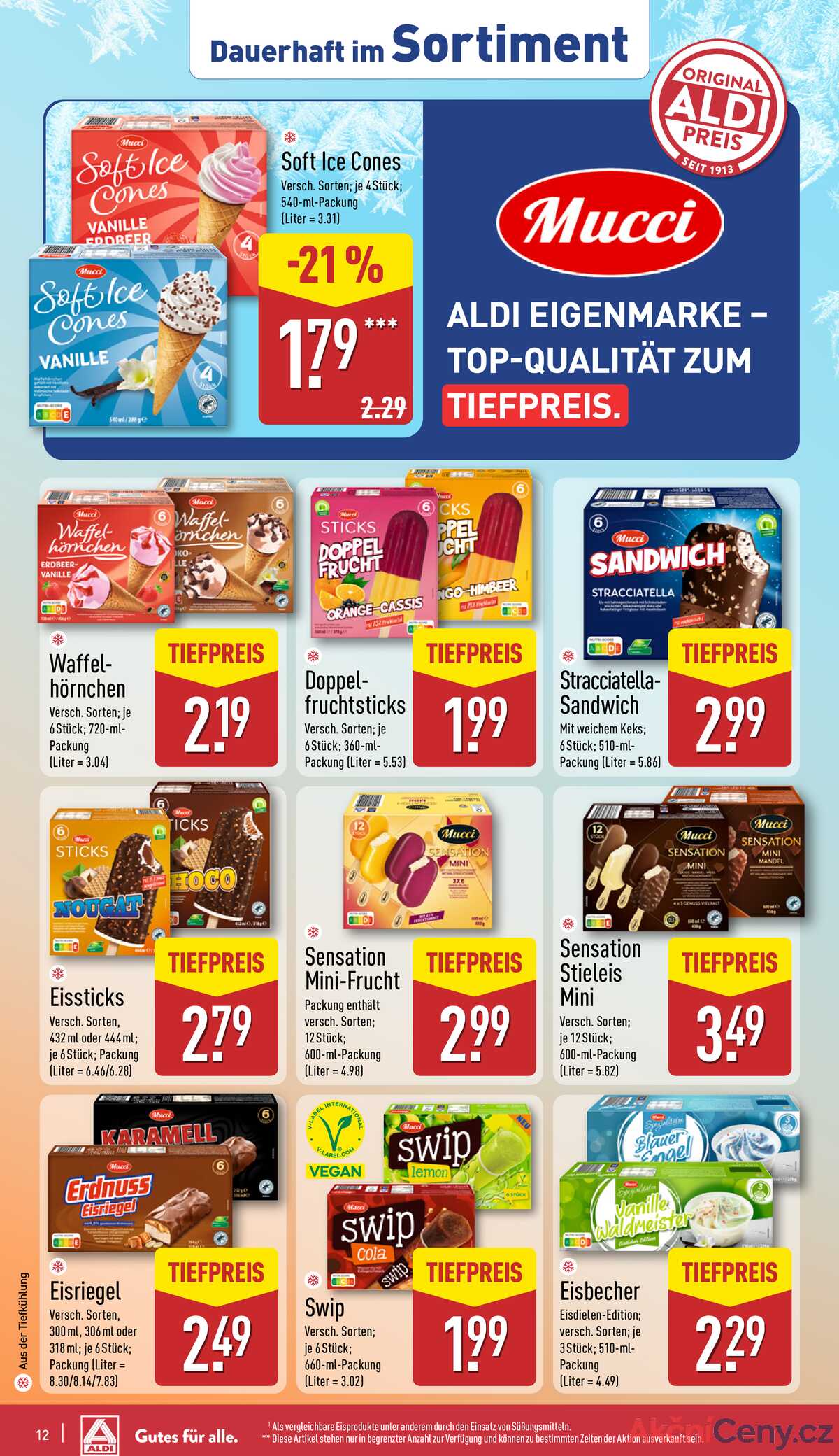 Leták ALDI Německo 16.6.-22.6.2025 strana 12