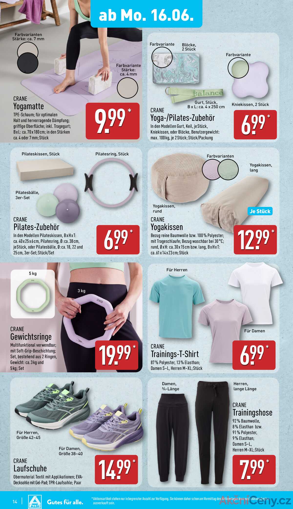 Leták ALDI Německo 16.6.-22.6.2025 strana 14