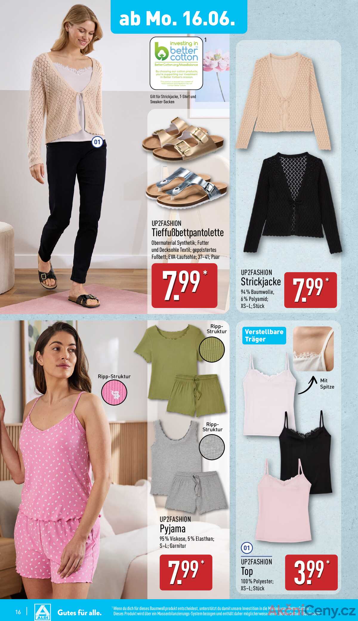 Leták ALDI Německo 16.6.-22.6.2025 strana 16