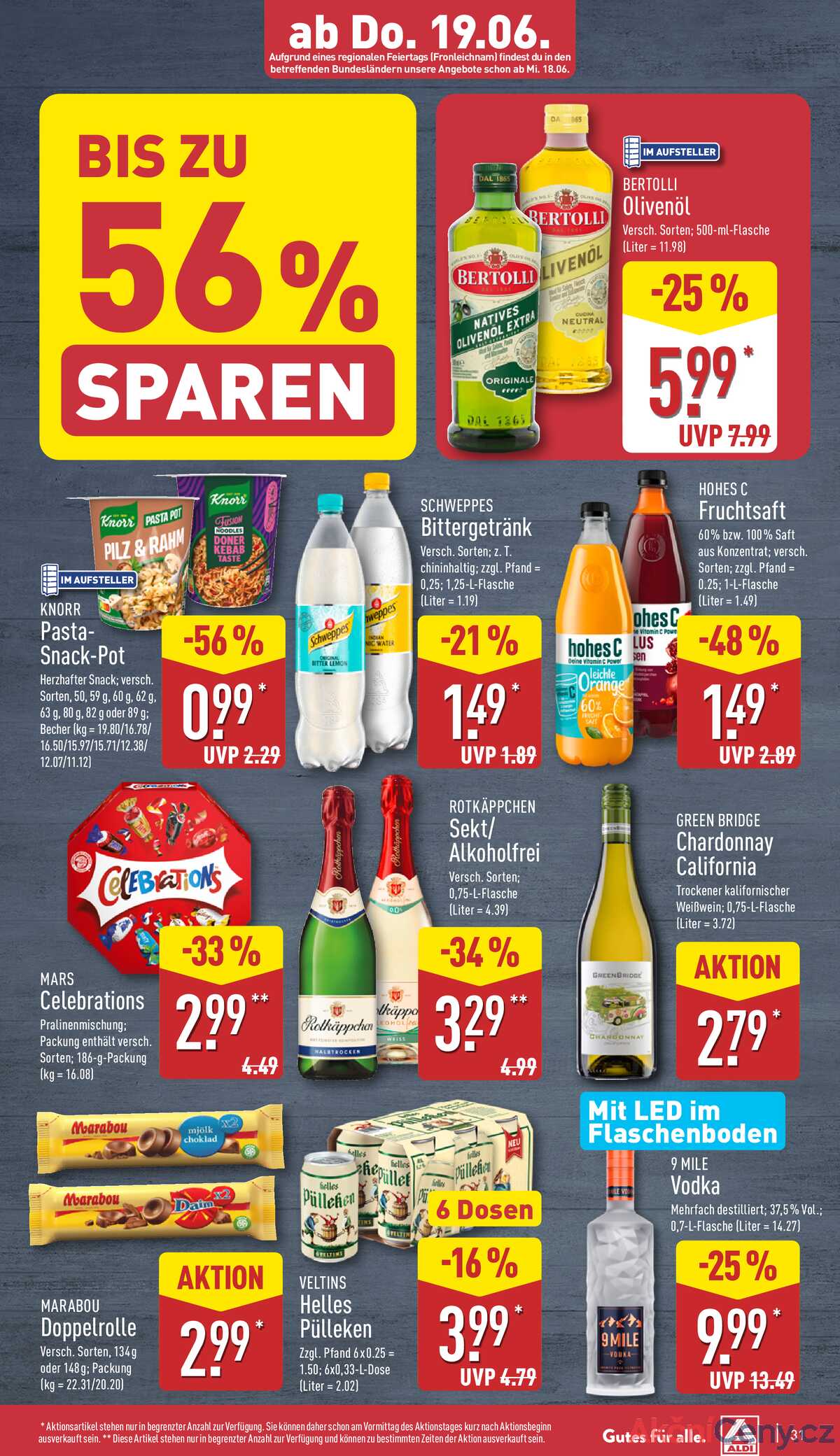 Leták ALDI Německo 16.6.-22.6.2025 strana 31
