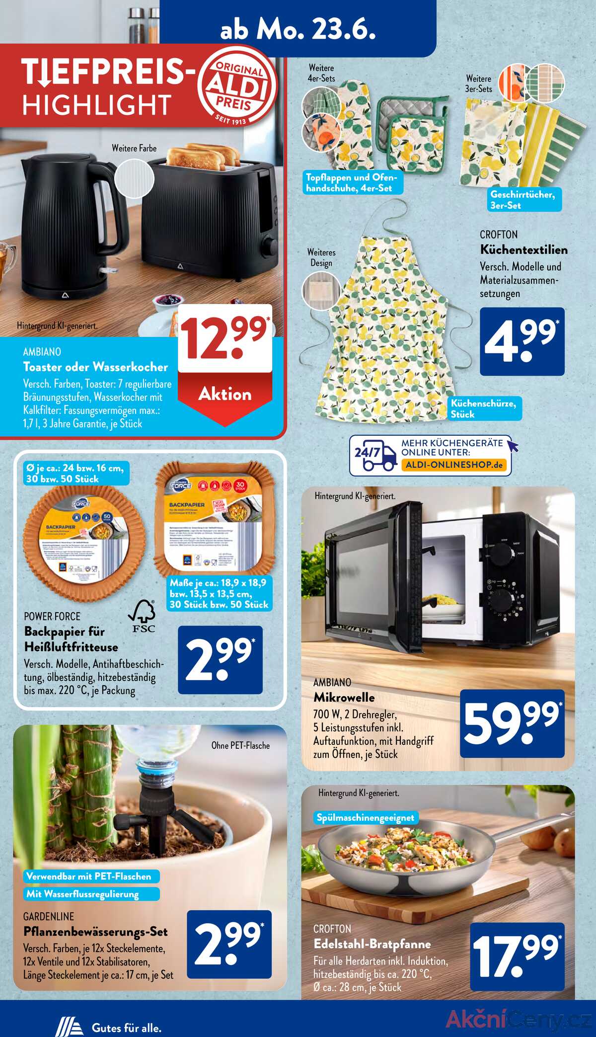 Leták ALDI SÜD Německo 23.6.-29.6.2025 strana 6
