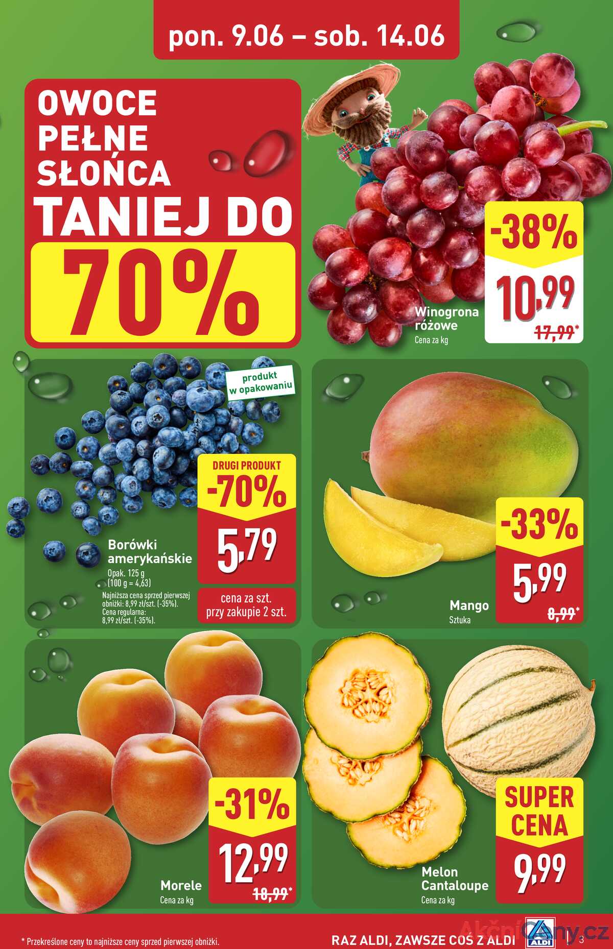 Leták Aldi Polsko 9.6.-14.6.2025 strana 3