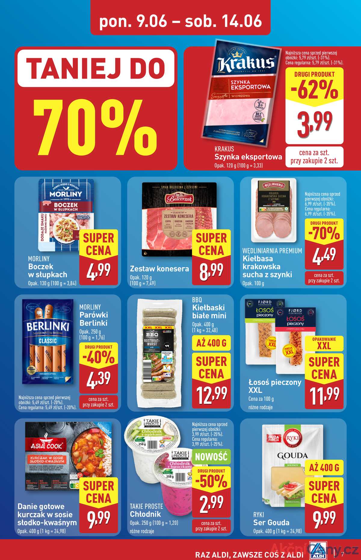 Leták Aldi Polsko 9.6.-14.6.2025 strana 7