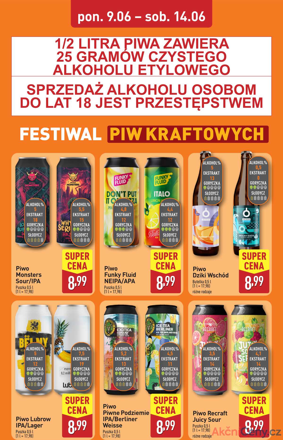 Leták Aldi Polsko 9.6.-14.6.2025 strana 9