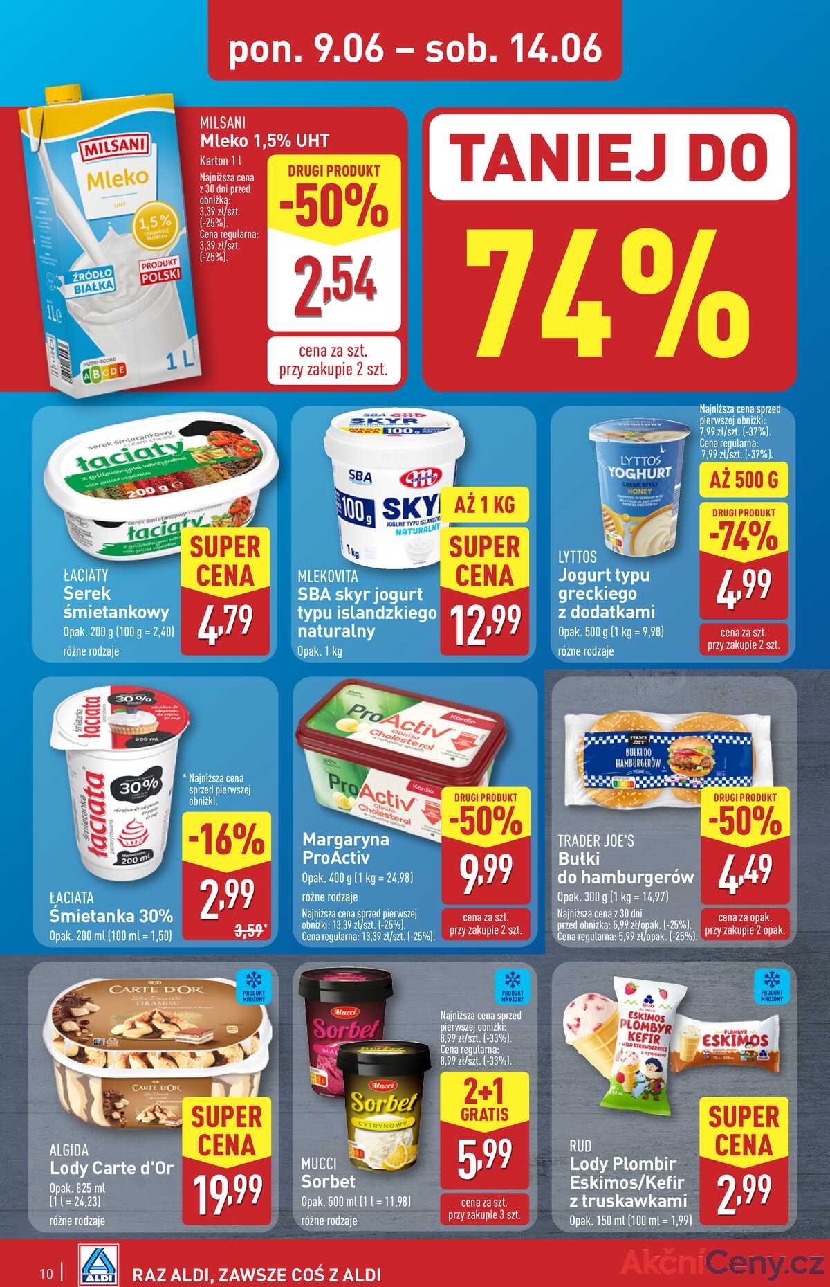 Leták Aldi Polsko 9.6.-14.6.2025 strana 10