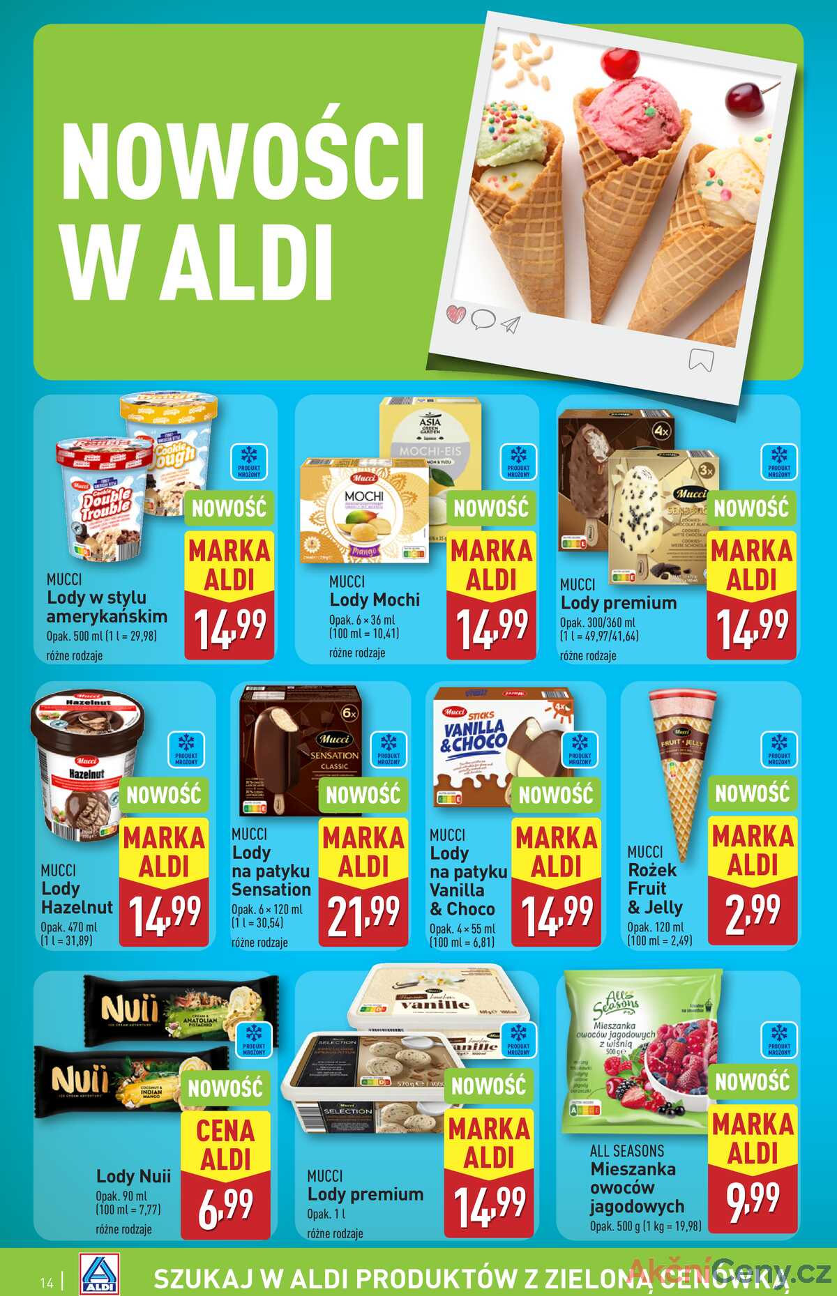 Leták Aldi Polsko 9.6.-14.6.2025 strana 14