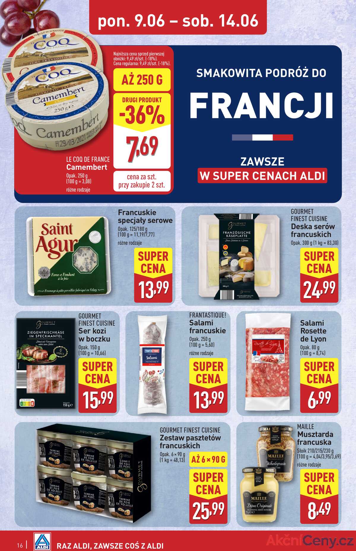 Leták Aldi Polsko 9.6.-14.6.2025 strana 16