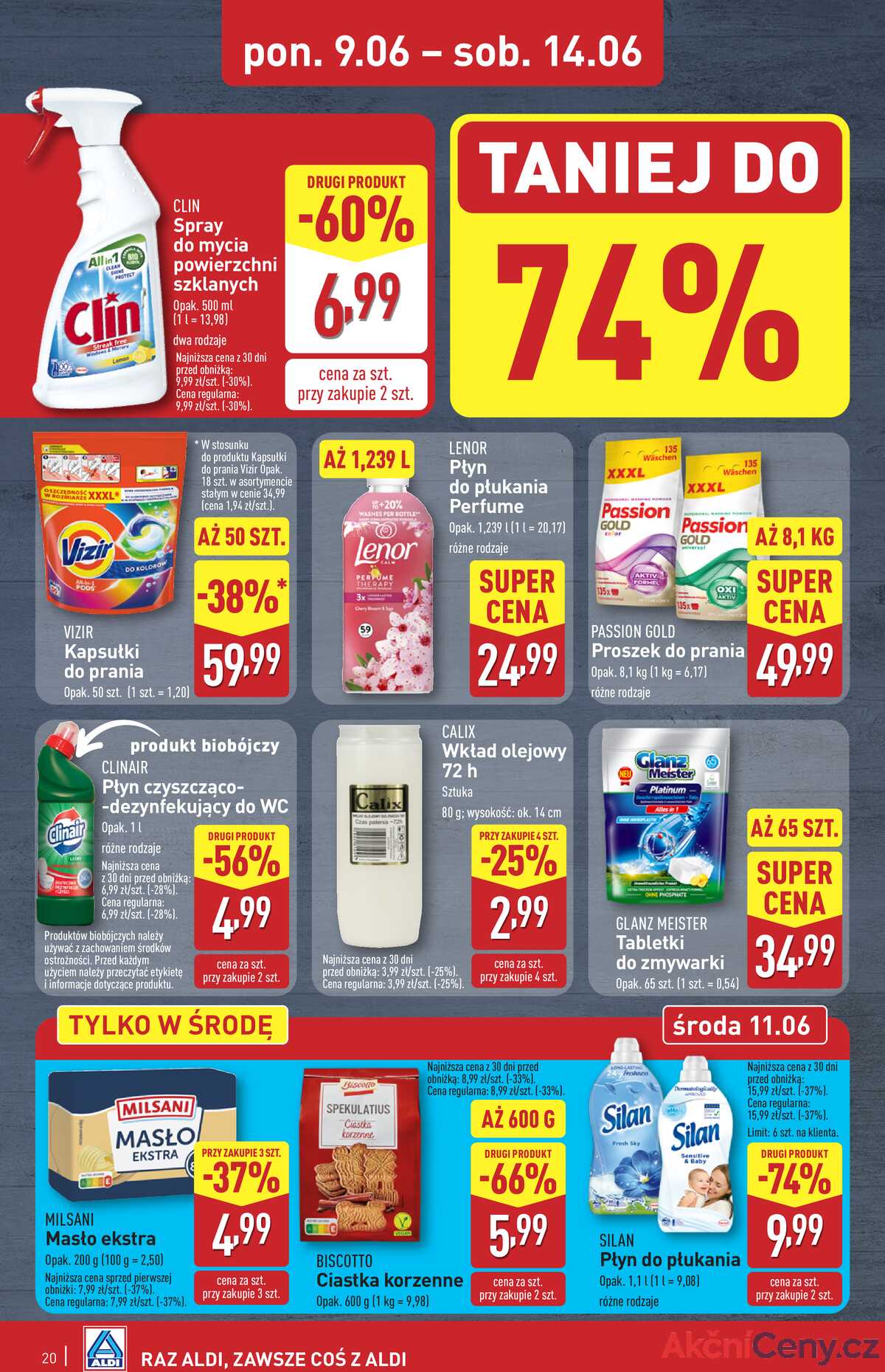 Leták Aldi Polsko 9.6.-14.6.2025 strana 20