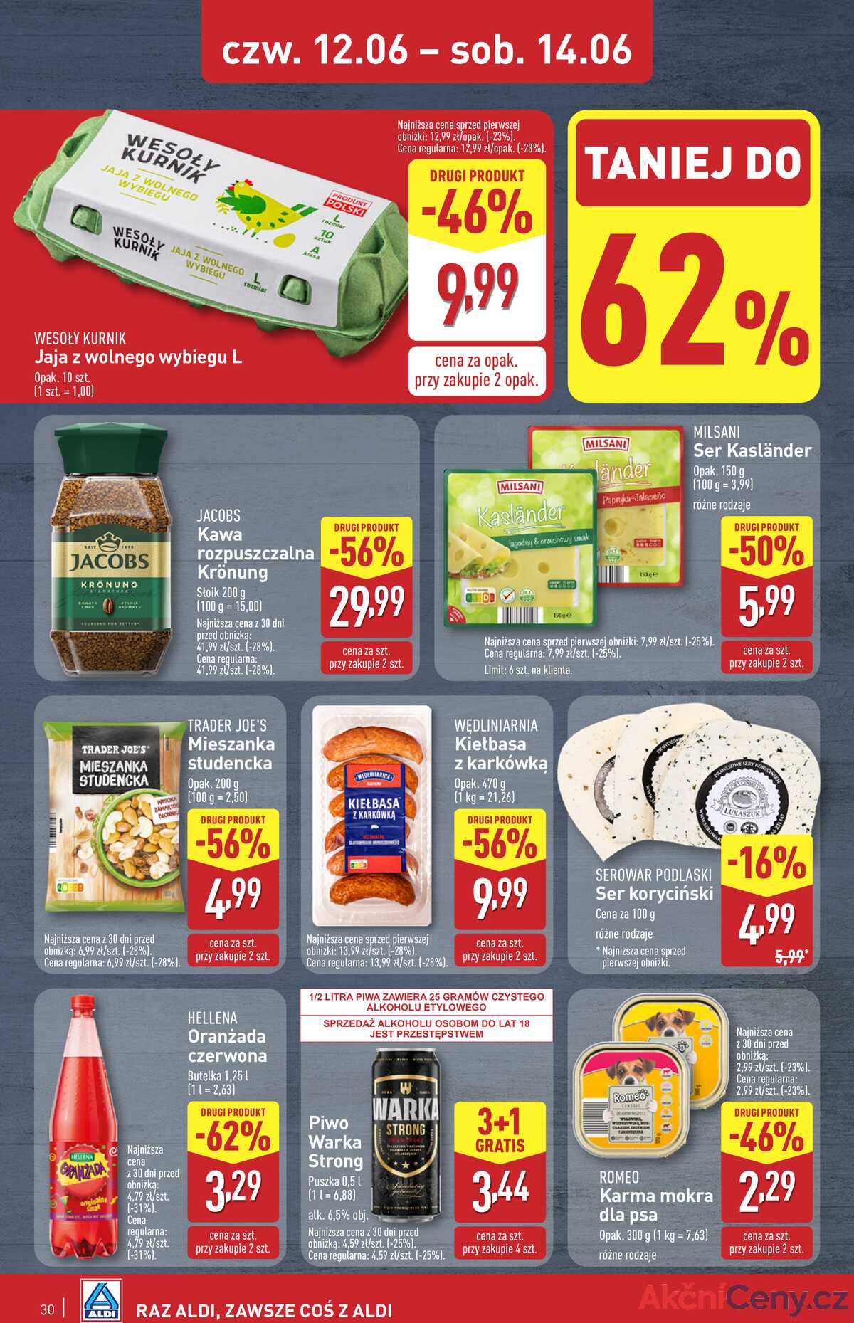 Leták Aldi Polsko 9.6.-14.6.2025 strana 30