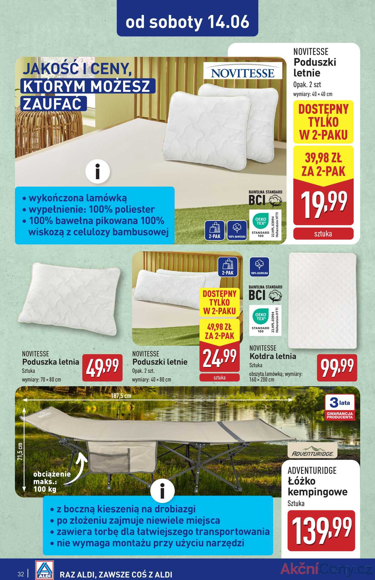 Leták Aldi Polsko 9.6.-14.6.2025 strana 32