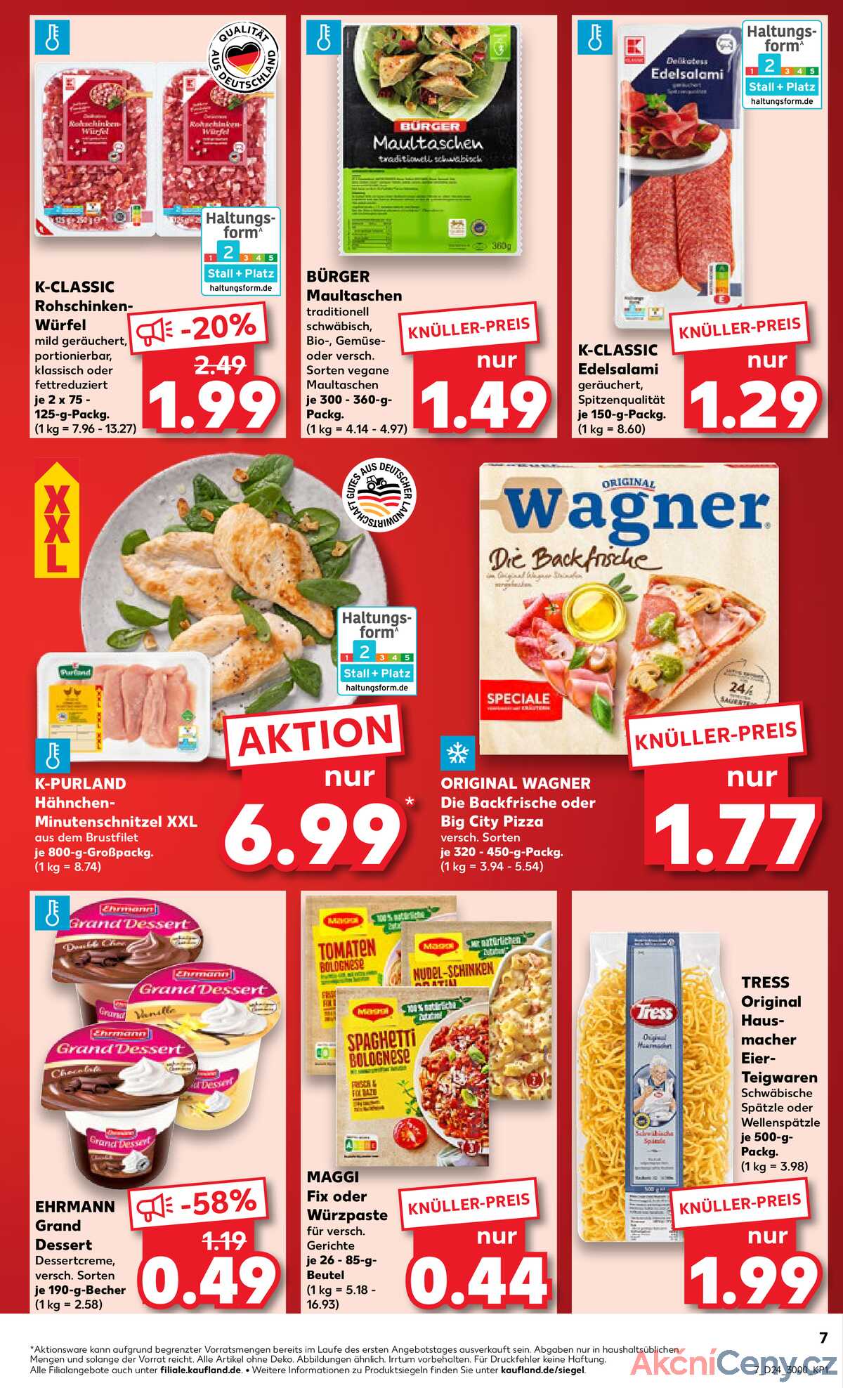Leták Kaufland Německo 12.6.-18.6.2025 strana 7