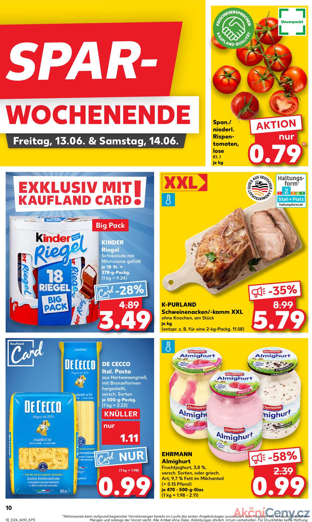 Leták Kaufland Německo 12.6.-18.6.2025 strana 10