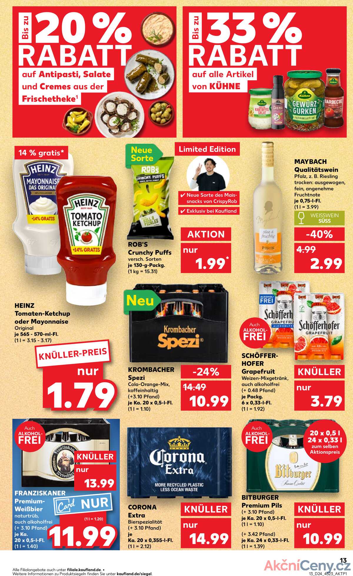 Leták Kaufland Německo 12.6.-18.6.2025 strana 13