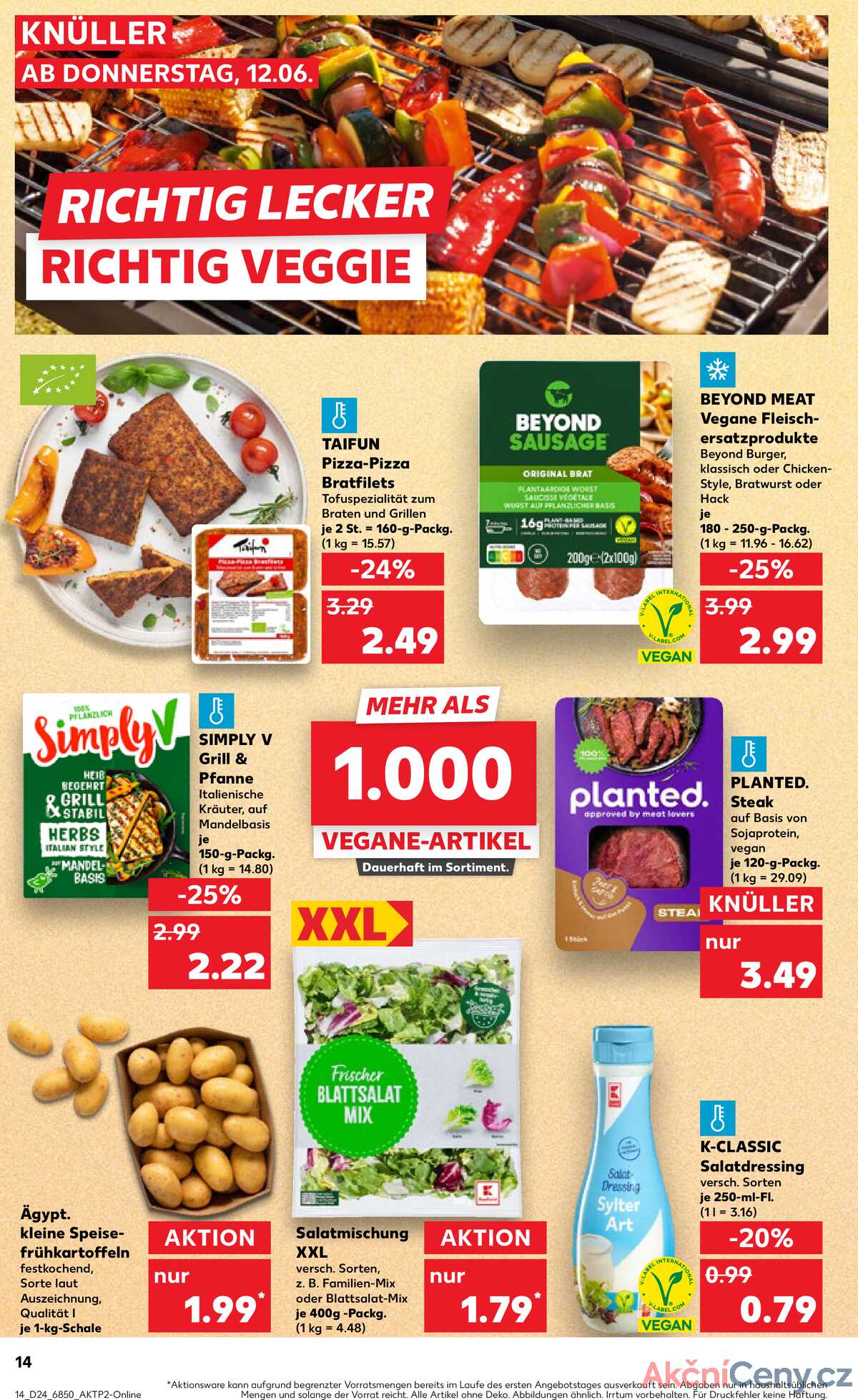 Leták Kaufland Německo 12.6.-18.6.2025 strana 14