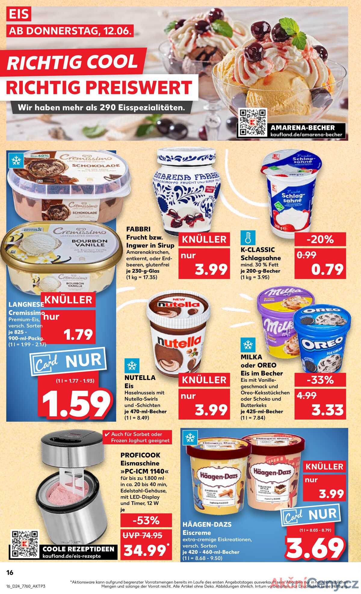 Leták Kaufland Německo 12.6.-18.6.2025 strana 16