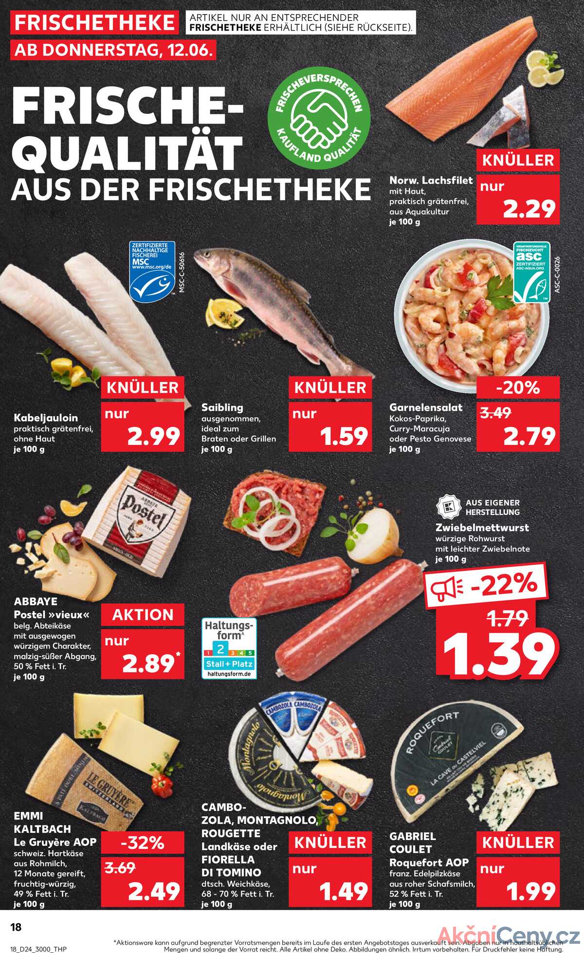 Leták Kaufland Německo 12.6.-18.6.2025 strana 18