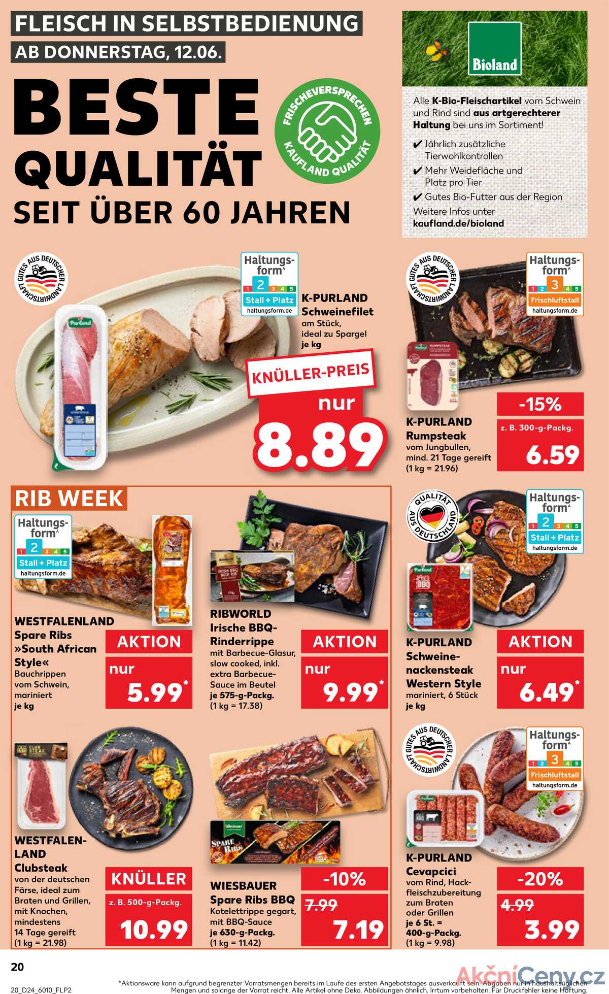 Leták Kaufland Německo 12.6.-18.6.2025 strana 20