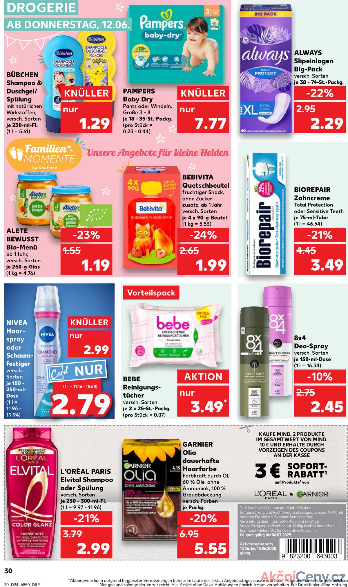Leták Kaufland Německo 12.6.-18.6.2025 strana 30