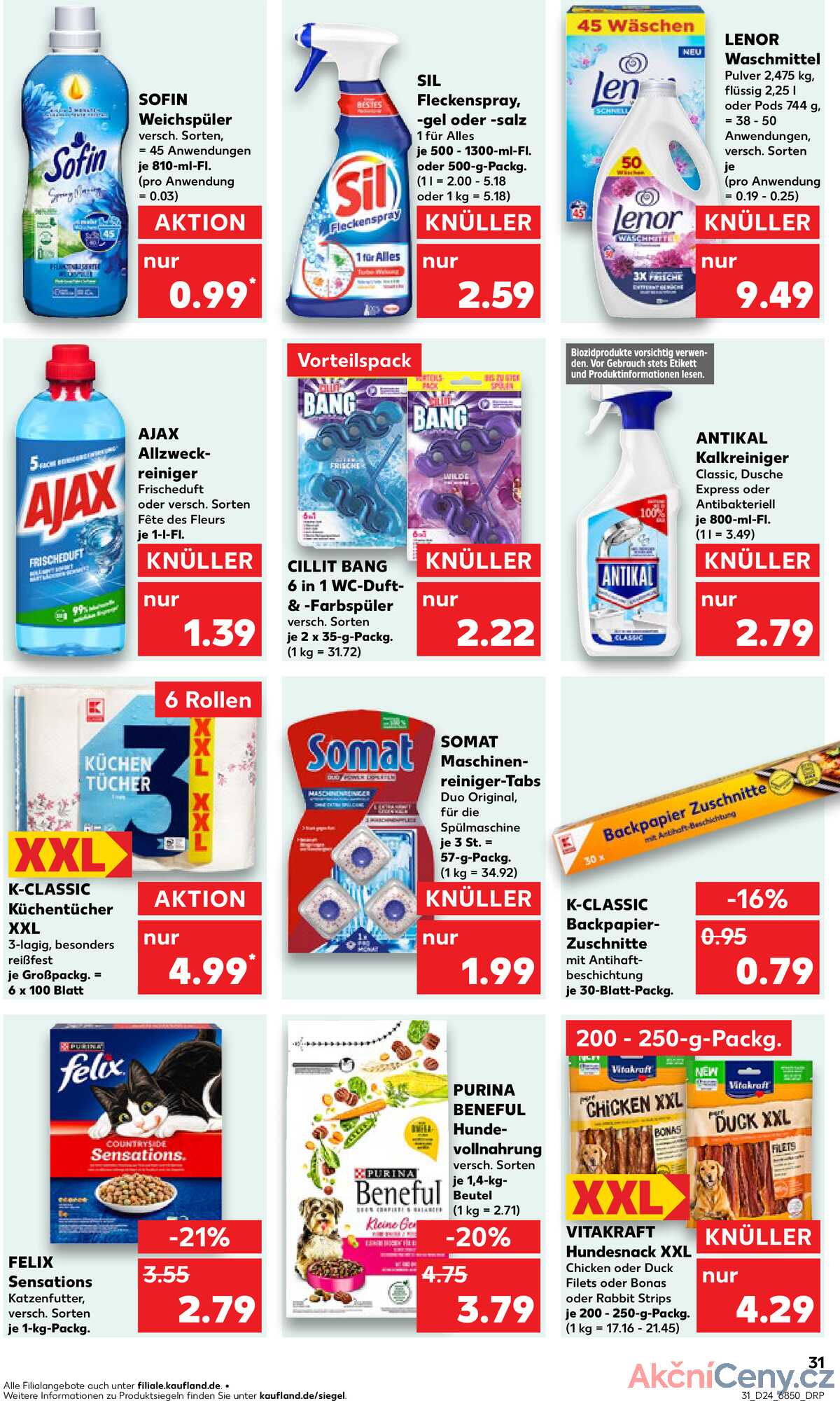Leták Kaufland Německo 12.6.-18.6.2025 strana 31