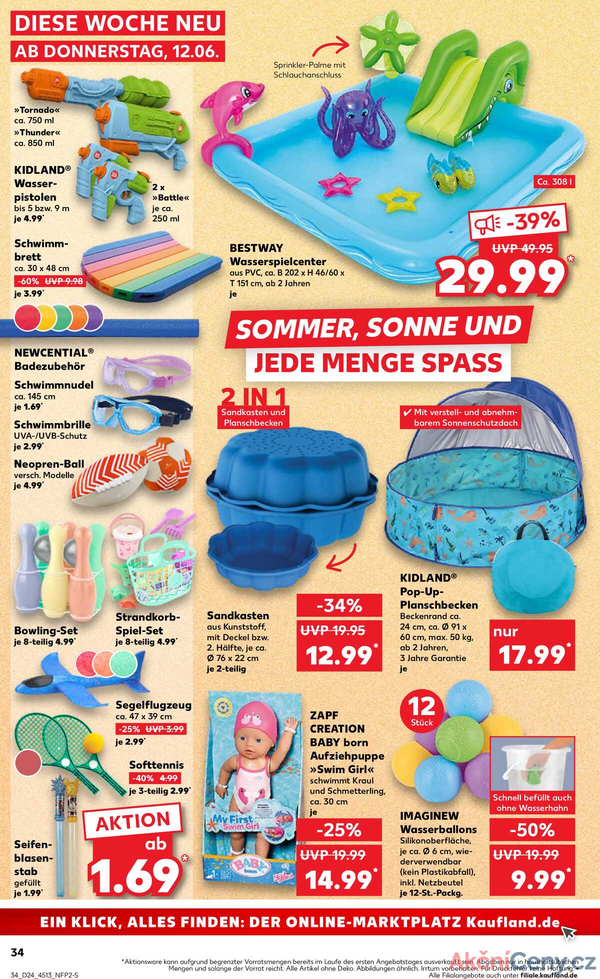 Leták Kaufland Německo 12.6.-18.6.2025 strana 34