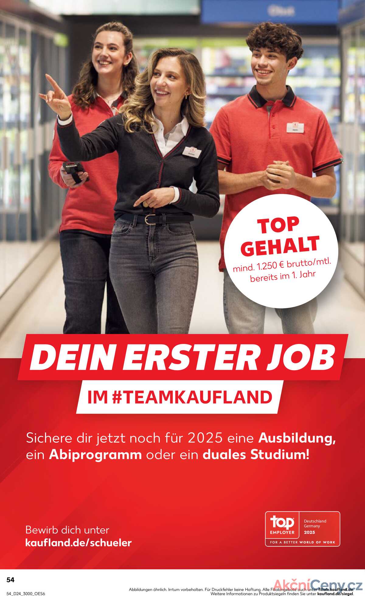 Leták Kaufland Německo 12.6.-18.6.2025 strana 54
