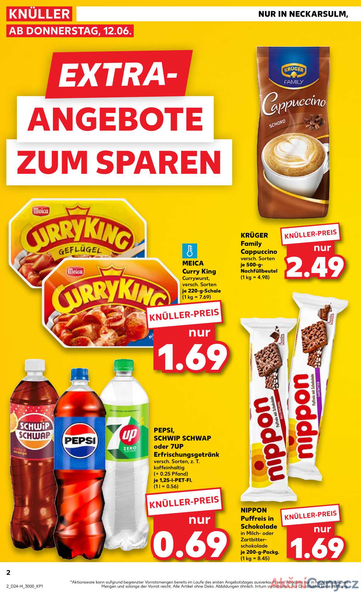 Leták Kaufland Německo 12.6.-18.6.2025 - Nabídky navíc strana 2