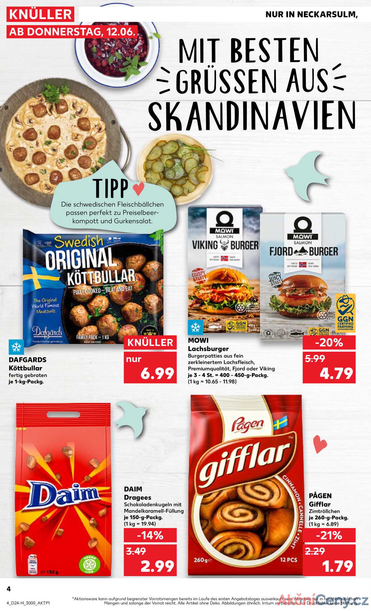 Leták Kaufland Německo 12.6.-18.6.2025 - Nabídky navíc strana 4