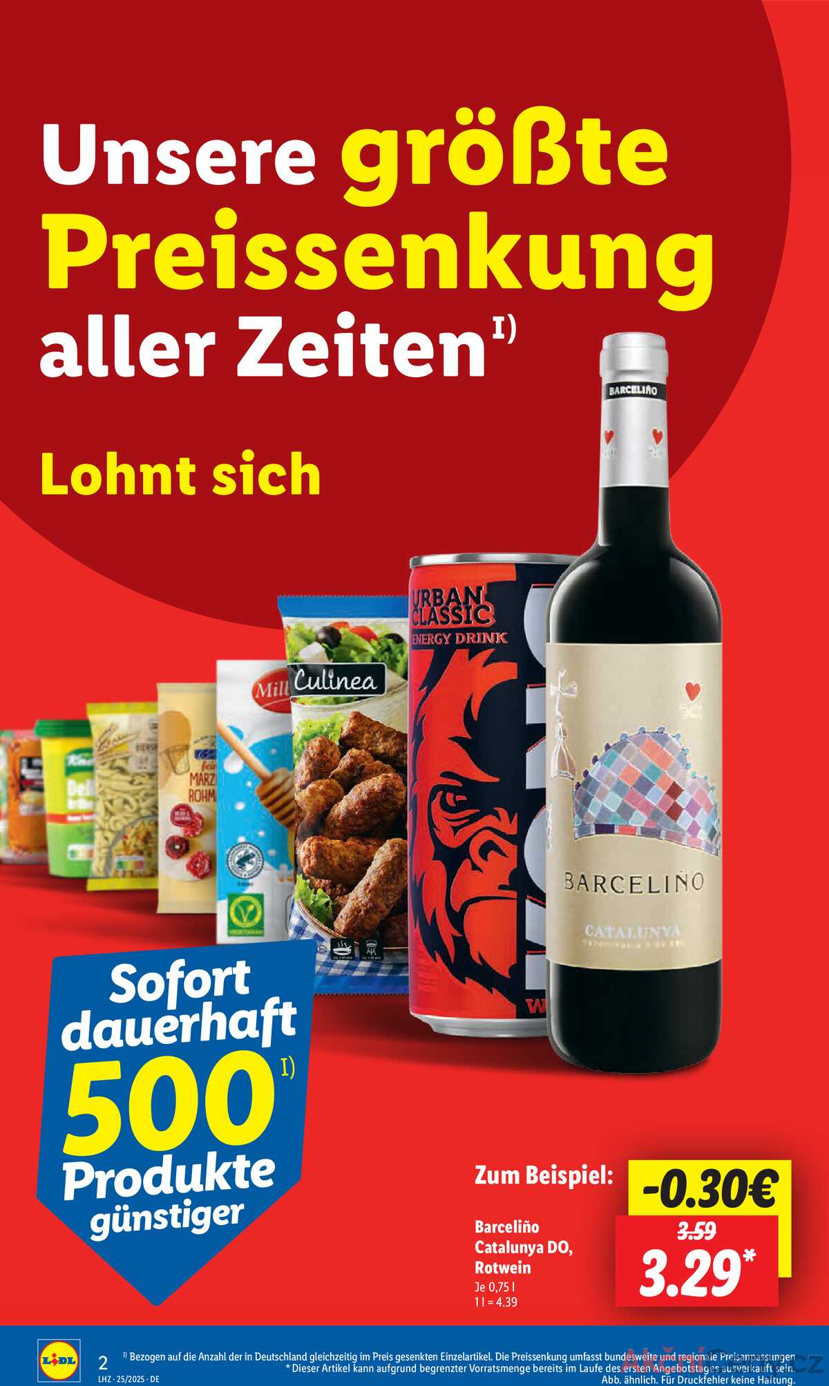 Leták Lidl Německo 16.6.-21.6.2025 strana 2