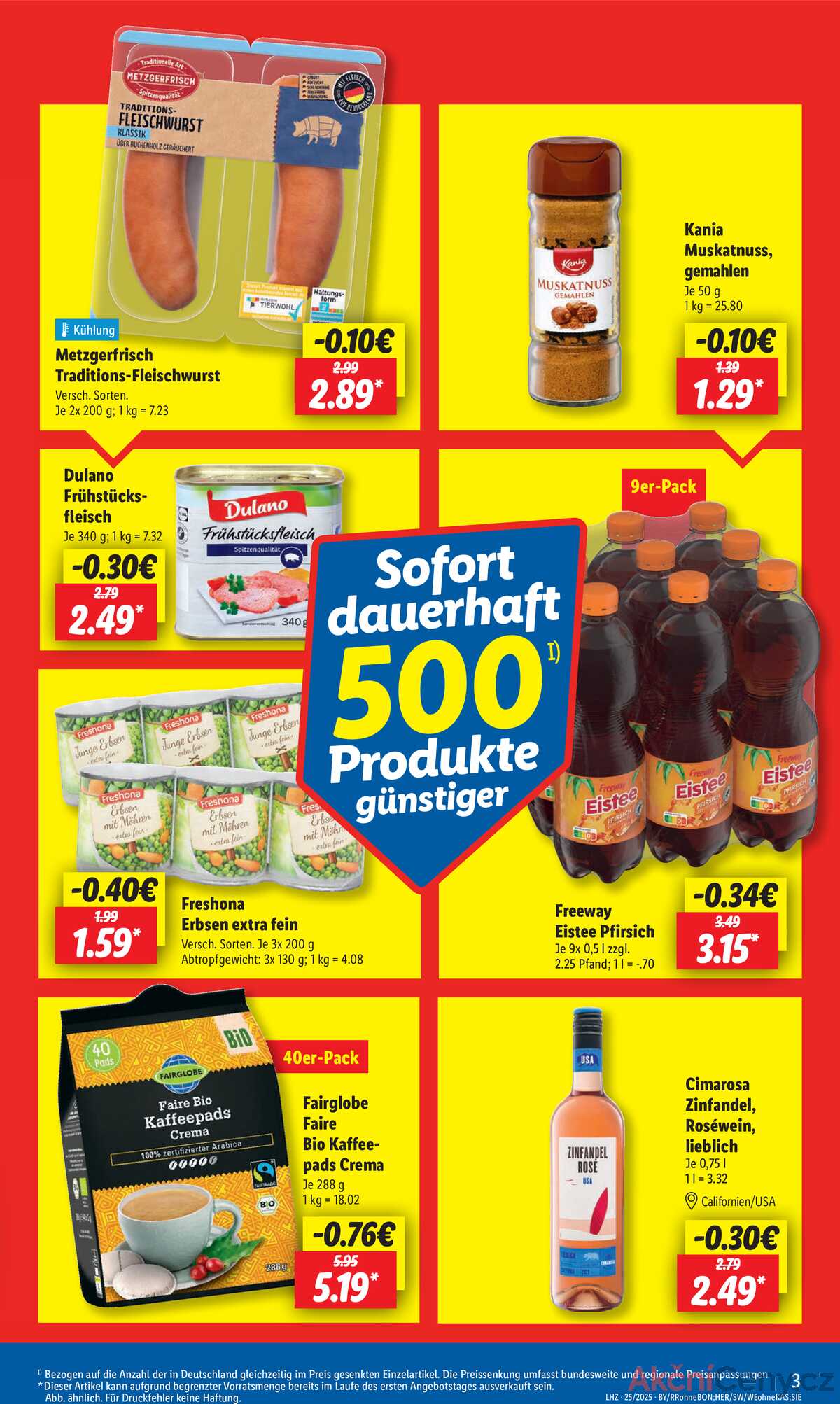 Leták Lidl Německo 16.6.-21.6.2025 strana 3