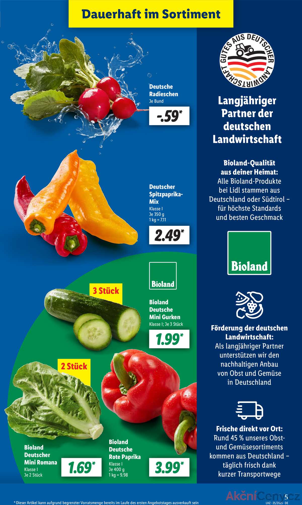 Leták Lidl Německo 16.6.-21.6.2025 strana 5