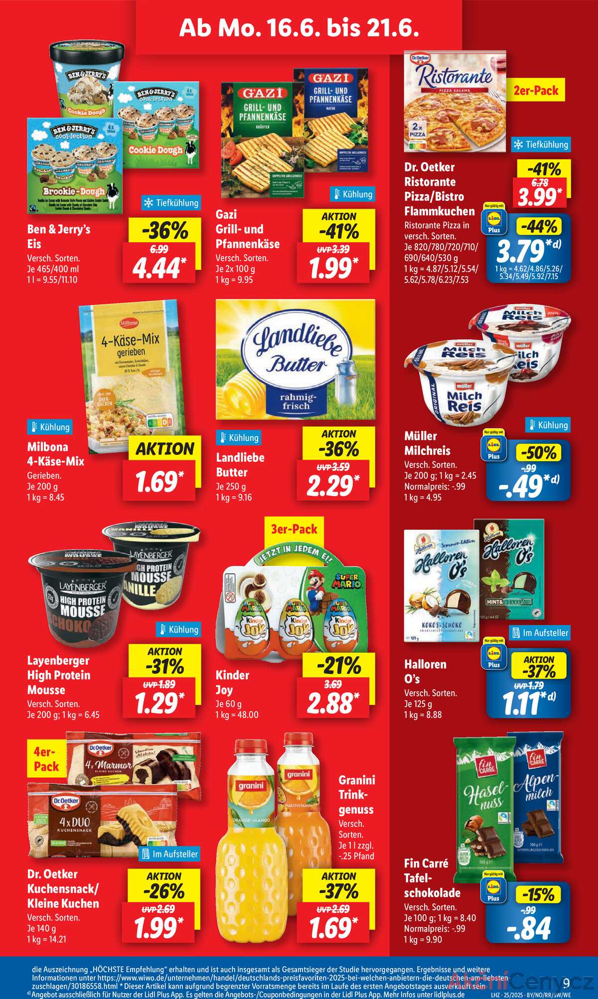 Leták Lidl Německo 16.6.-21.6.2025 strana 11